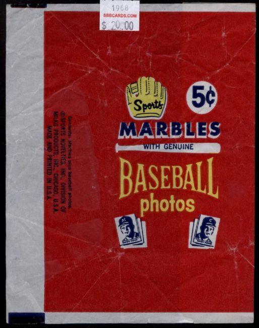 1968 Sports Marbles